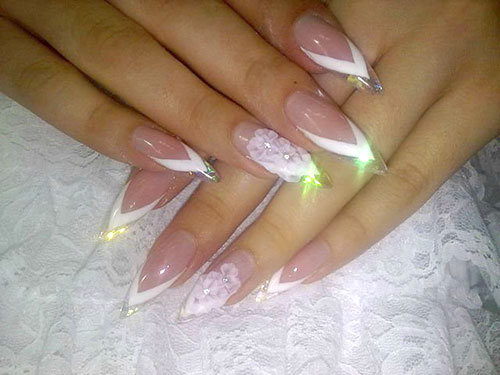 Дизайн длинных ногтей